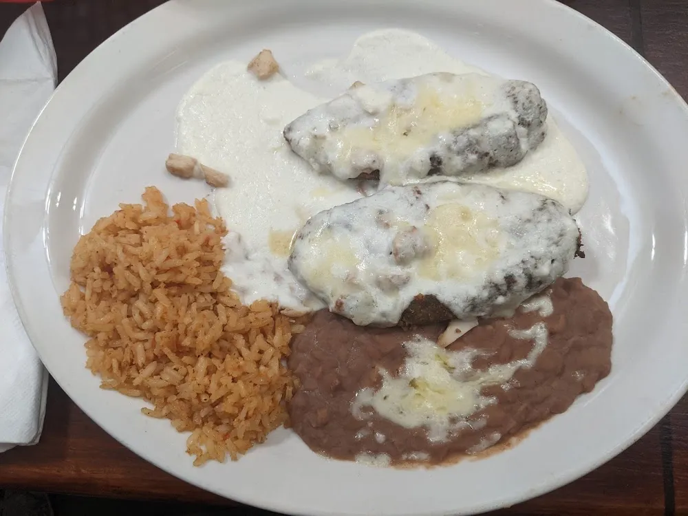 Chili Relleno with Chicken