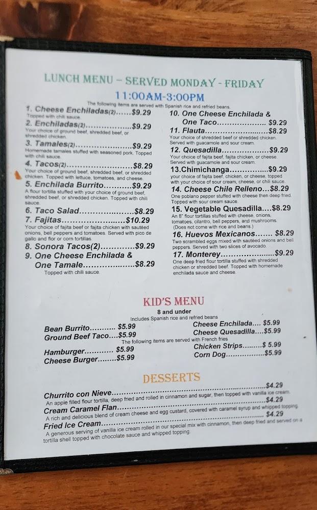 Michoacanos Menu image 3
